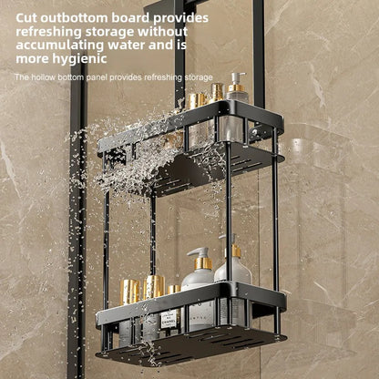 Stainless Steel Bathroom Hanging Caddy Rack 9782712729886-1
