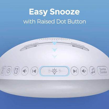 Sunrise Alarm Clock & Sound Machine – All-in-One Sleep Aid with Nature Sounds & Gentle Wake-Up Light 9678348747094-1