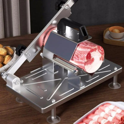 Manual Stainless Steel Frozen Meat Slicer With Adjustable Thin Slices 9730161443118-1