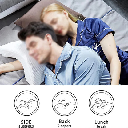 Couples Preferred Memory Pillow - U-shaped Bending Pillow, Slow Rebound Arch Nap 2498529755194-1