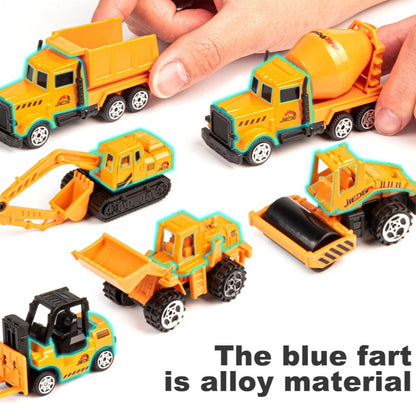 Children'S Interactive Transforming Construction Truck Playset 15613224943965-1