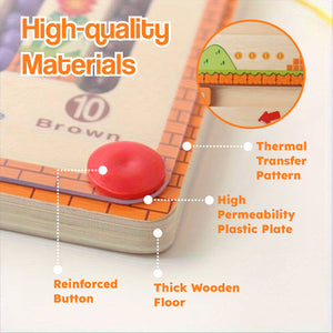 Montessori Magnetic Color And Number Maze