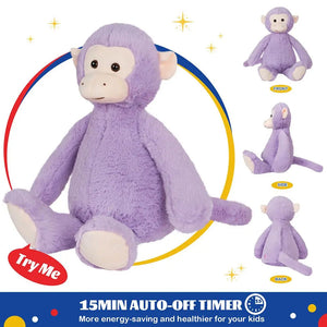 Rainbow Led Monkey Stuffed Animal