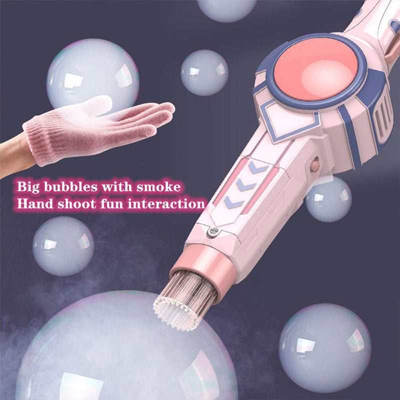 Automatic Smog Bubble Machine Toy For Kids Party Outdoor Entertainment 6850561998948-1