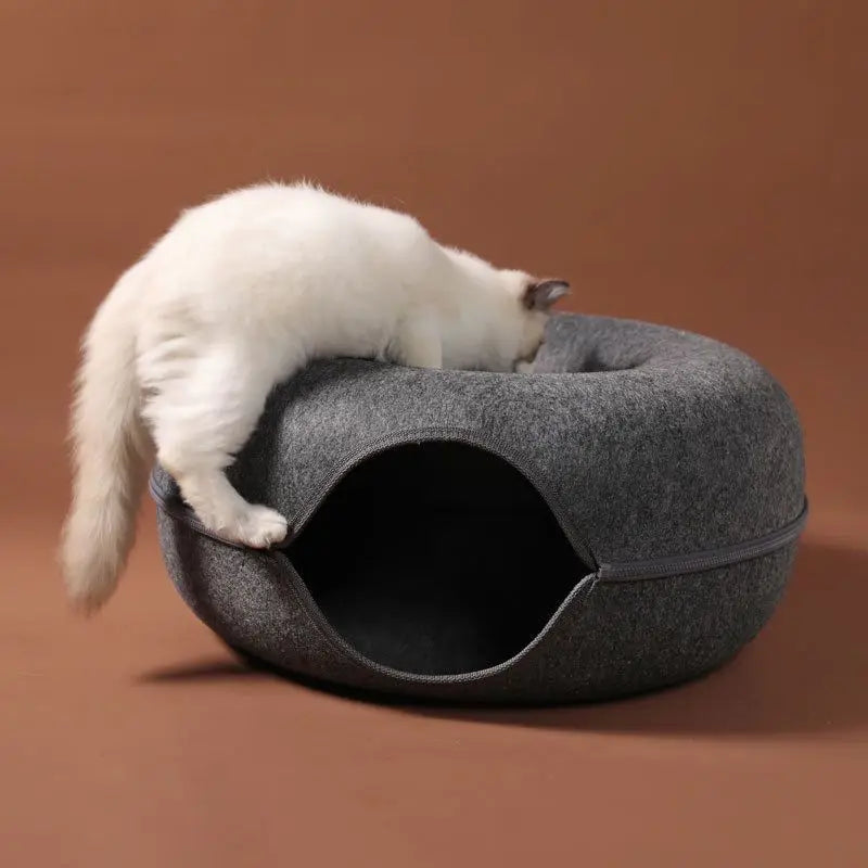 Cat Bed With Tunnel – Comfortable And Entertaining For Cats