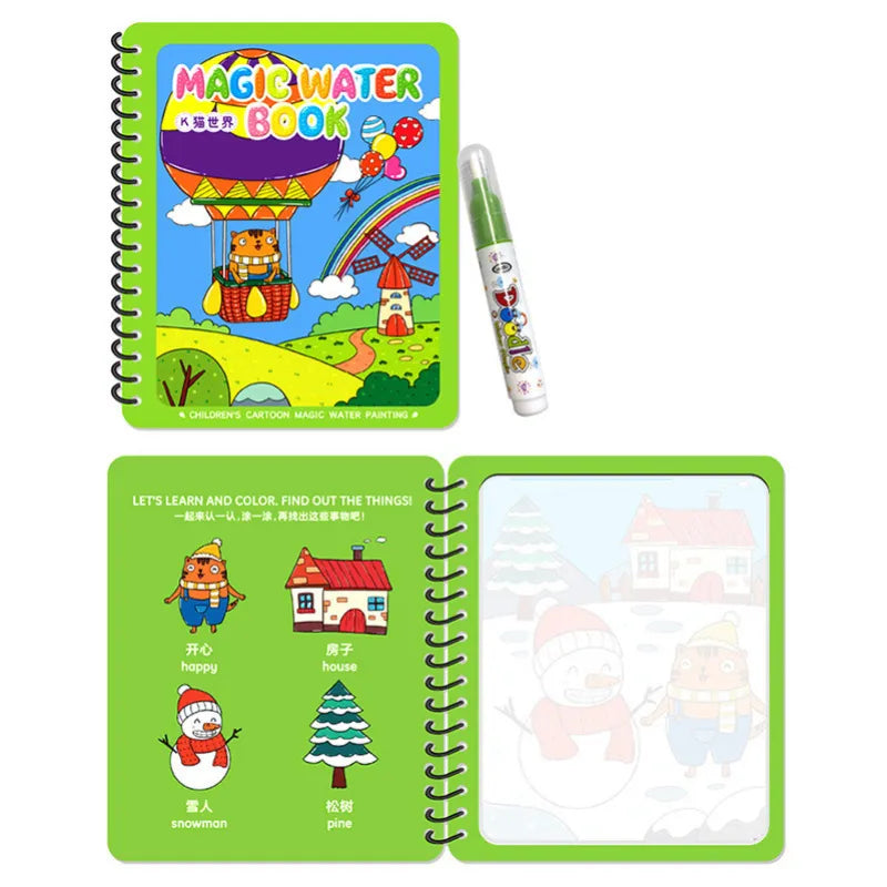 Magic Water Drawing Book Painting Drawing Toys