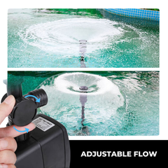 Fountlite Garden Fountain Pump With 12 Led Lights