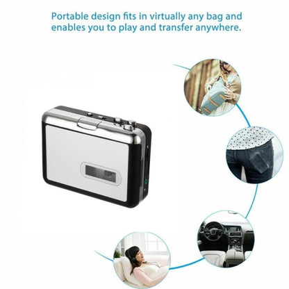 Walkman USB Cassette Capture to MP3 Converter 6149048402118-1