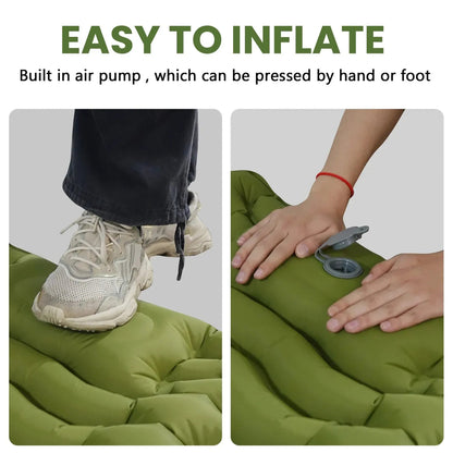 Super Thick Camping Bed with Built-In Pillow for Travel, Hiking, Climbing SH1751817214987860874