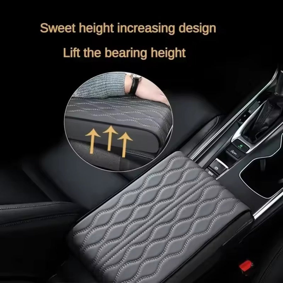 Leather Car Armrest Pad Adds Comfort and Protects From Wear 14814271766854-1