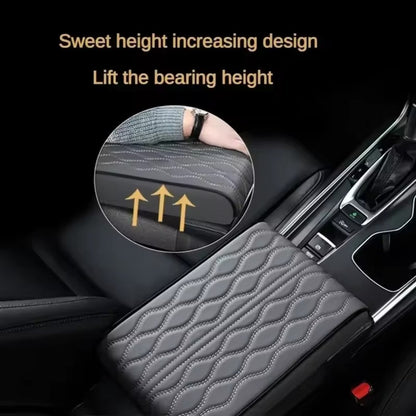 Leather Car Armrest Pad Adds Comfort and Protects From Wear 14814271766854-1