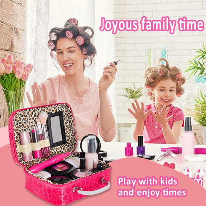 Kid’s Premium Makeup Kit – 22-Piece Set with Stylish Makeup Bag 9657413337411-1