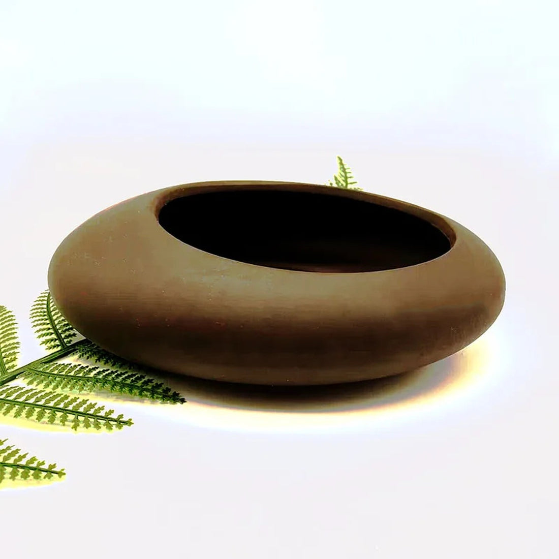 Large-Caliber Ceramic Flowerpot For Office And Balcony (only Flowerpot) 14815629082950-1