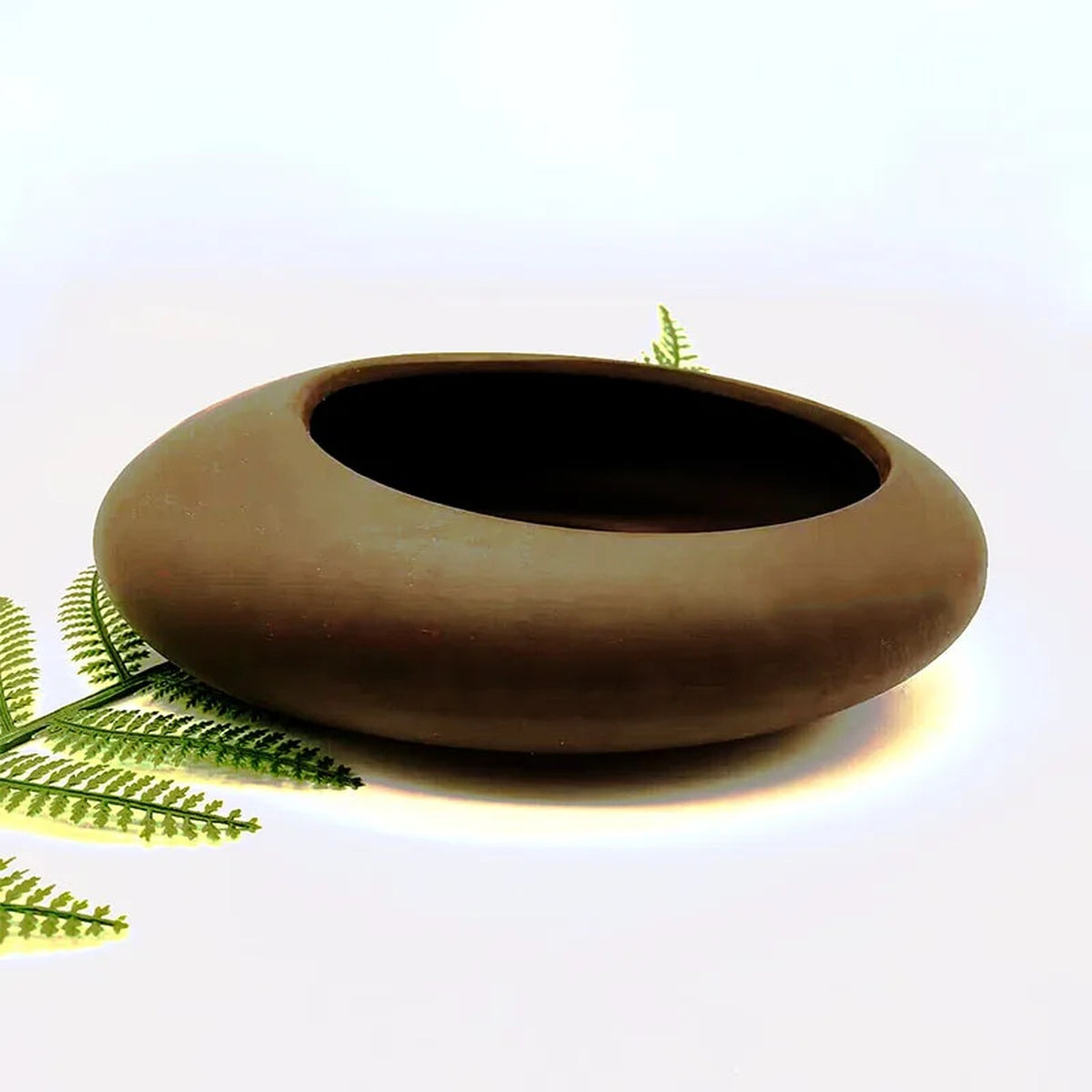 Large-Caliber Ceramic Flowerpot For Office And Balcony (only Flowerpot) 14815629082950-1