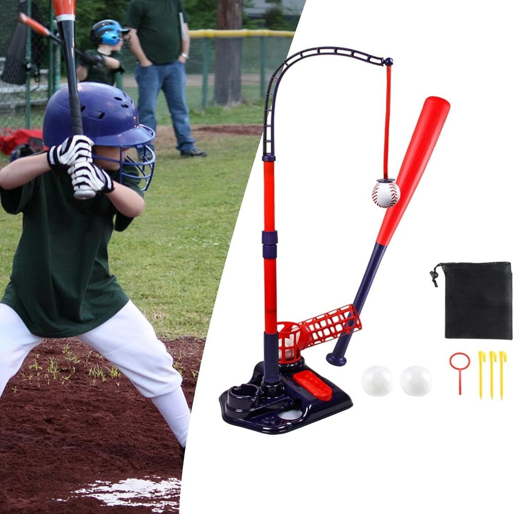 Complete Training Equipment Including Bat Ball Glove For Outdoor Sports Practice 5Y+ 11534461010188-1