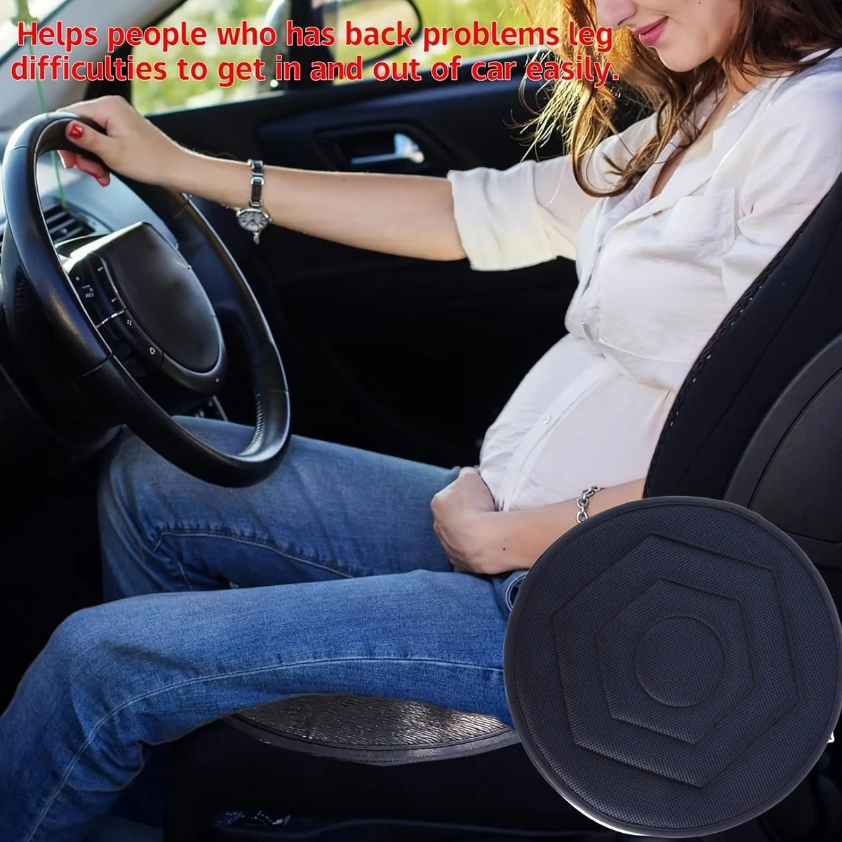 360 Degree Seat Cushion Reduces Pressure For Comfortable Rotating Sitting Support 14924722340166-1