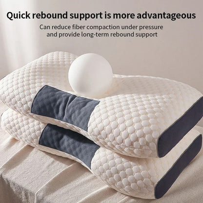 Orthopedic Memory Foam Neck Pillow For Pain Relief, Restful Sleep 14902381478214-1