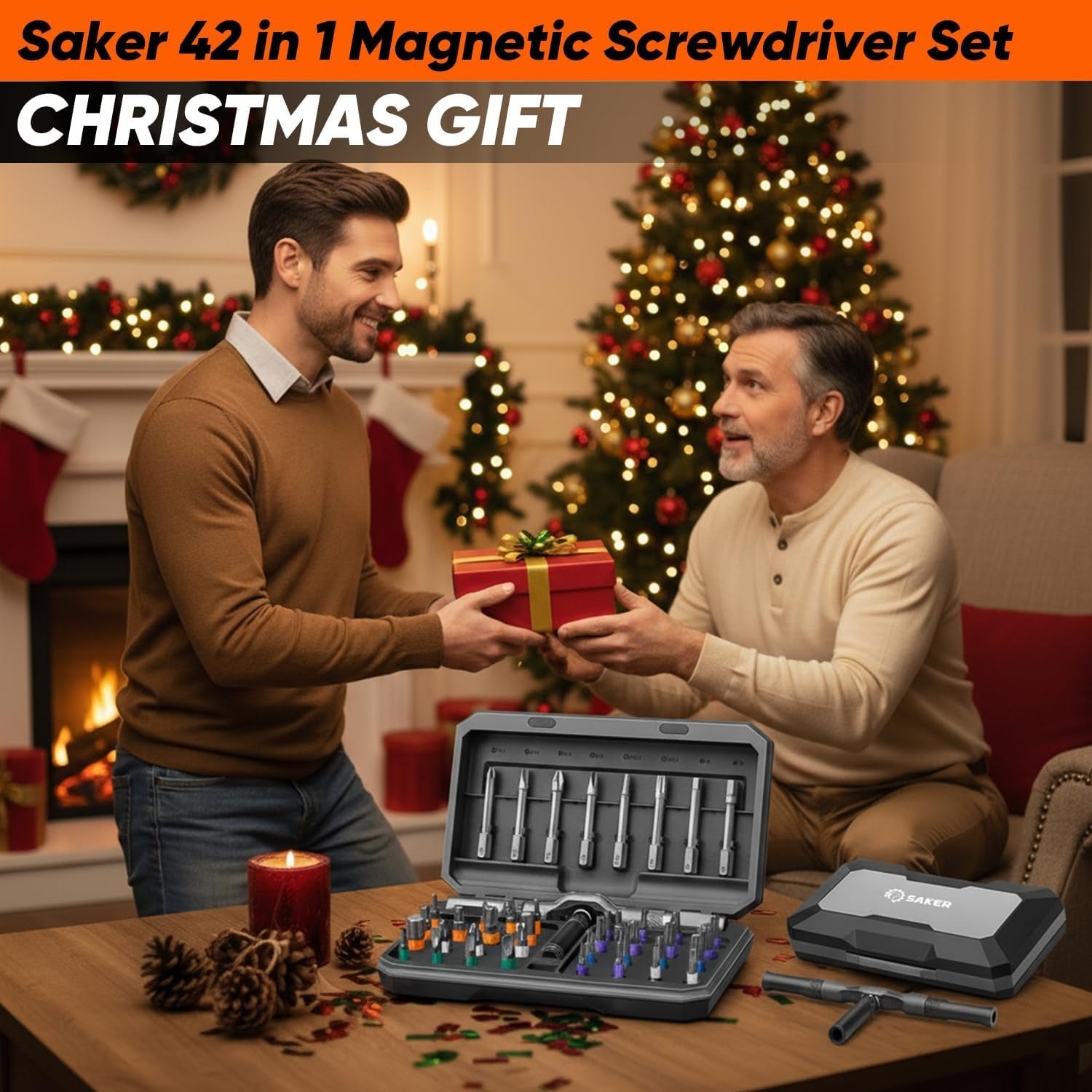 42 In 1 Magnetic Screwdriver Set 14647365206382-2