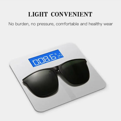 Polarized Clip On Sunglasses Men Photochromic Car Driver Goggles Night Vision Glasses Anti Glare Vintage Square Glasses SH1751817214987861000