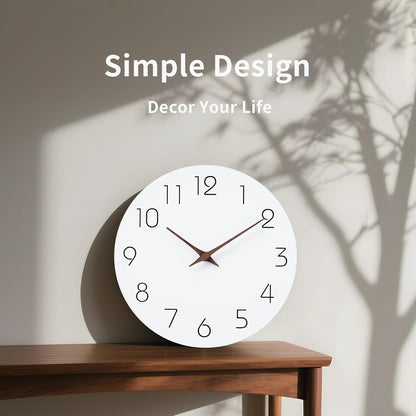 Minimalist Norwegian Wall Decoration Silent Clock 29 cm sh1751817214987860971