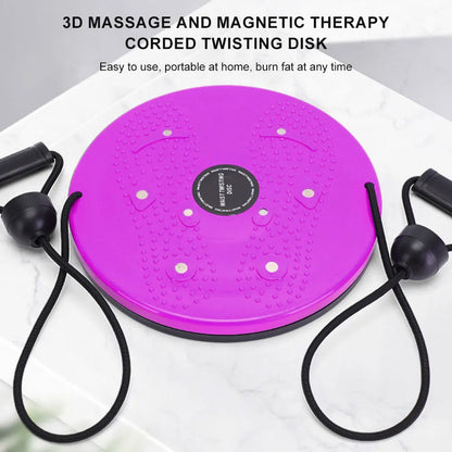 Waist Whisper Twisting Disc Pro - Magnetic Massage Balance Board for Core Strength & Waist Training at Home 9975745249601-1