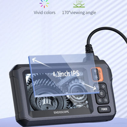 Industrial Endoscope Inspection Camera – 1080P HD with 4.3-Inch Screen Adjustable Lens 9767992426817-1