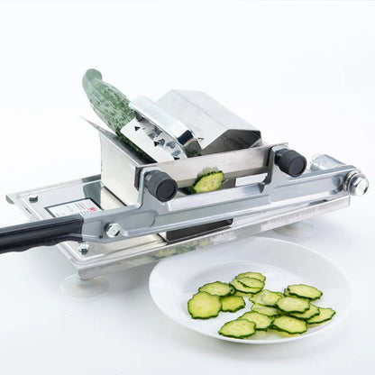 Manual Stainless Steel Frozen Meat Slicer With Adjustable Thin Slices 9730161443118-1