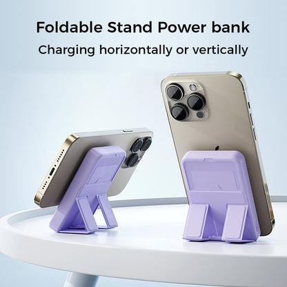 Portable Magnetic Wireless Power Bank 10000Mah Fast Charge With Stand 7974566166575-1