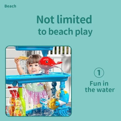 Splash Fun Water TableInteractive Outdoor Play Table for Kids (3+ years)
