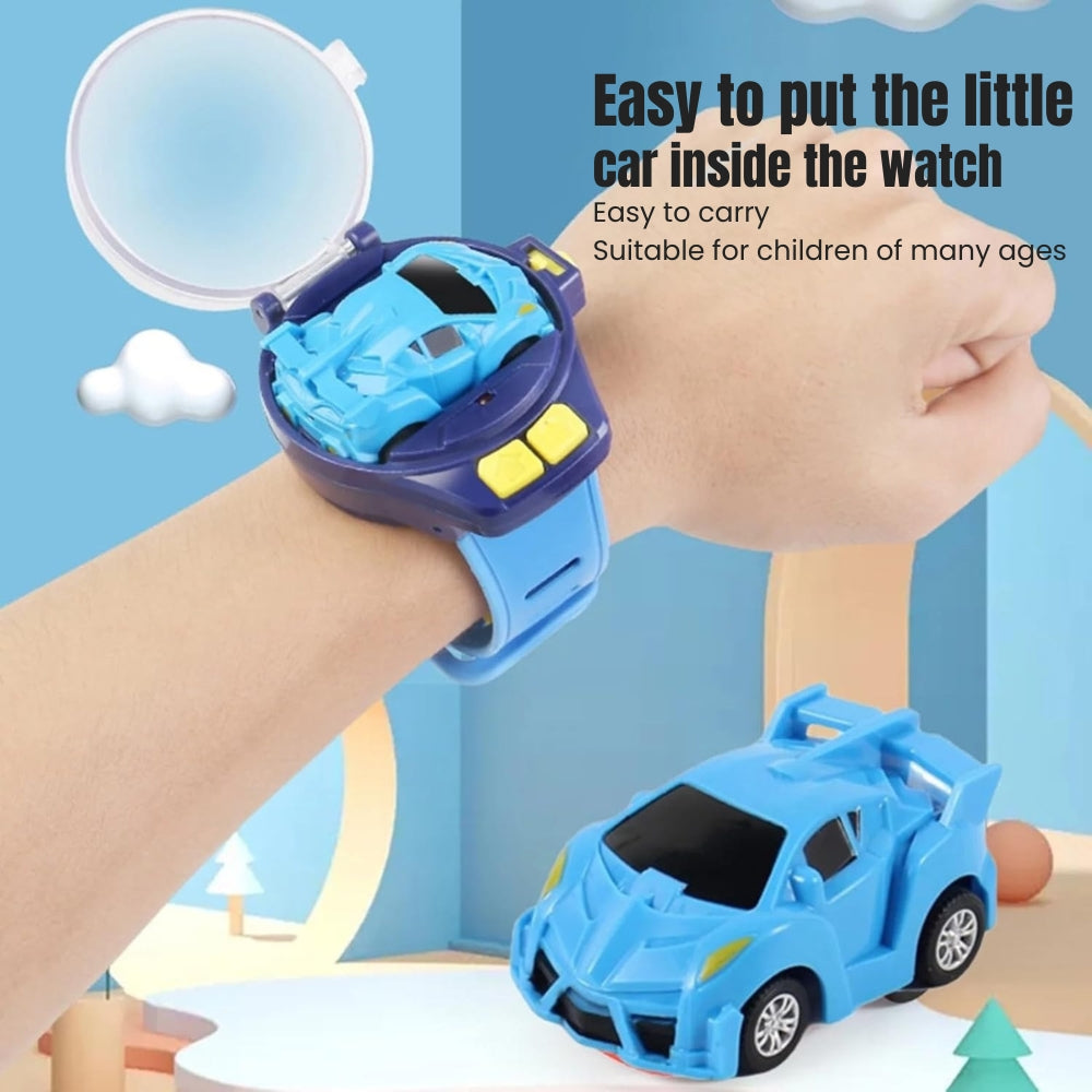 Interactive Wrist Racing Watch With Mini Remote Control Car 9907945439578-1