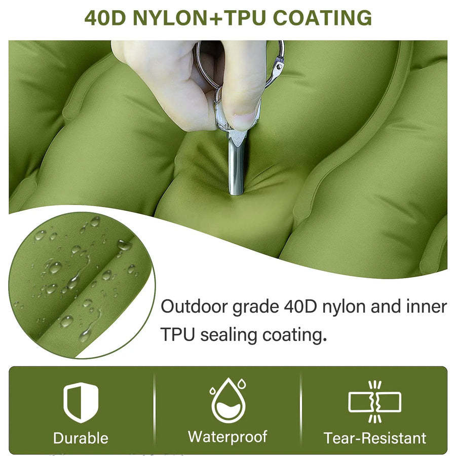 Super Thick Camping Bed with Built-In Pillow for Travel, Hiking, Climbing SH1751817214987860874