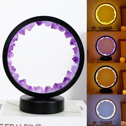 Amethyst Halo Lamp For Spiritual Protection