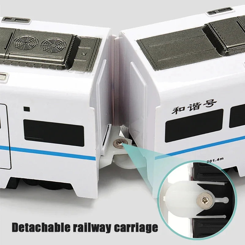 Kids Automatic Direction Changing Self-Driving Train Toy With Lights 5 Trains 10521987023194-1