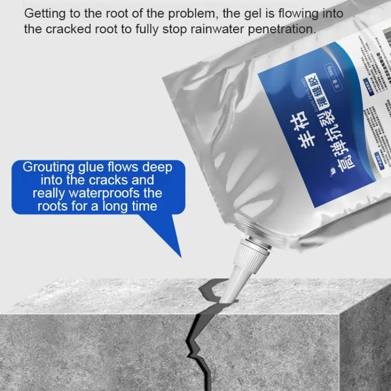 Concrete Cracks Waterproof Quick-Drying Repair Sealer 8767562285293-1