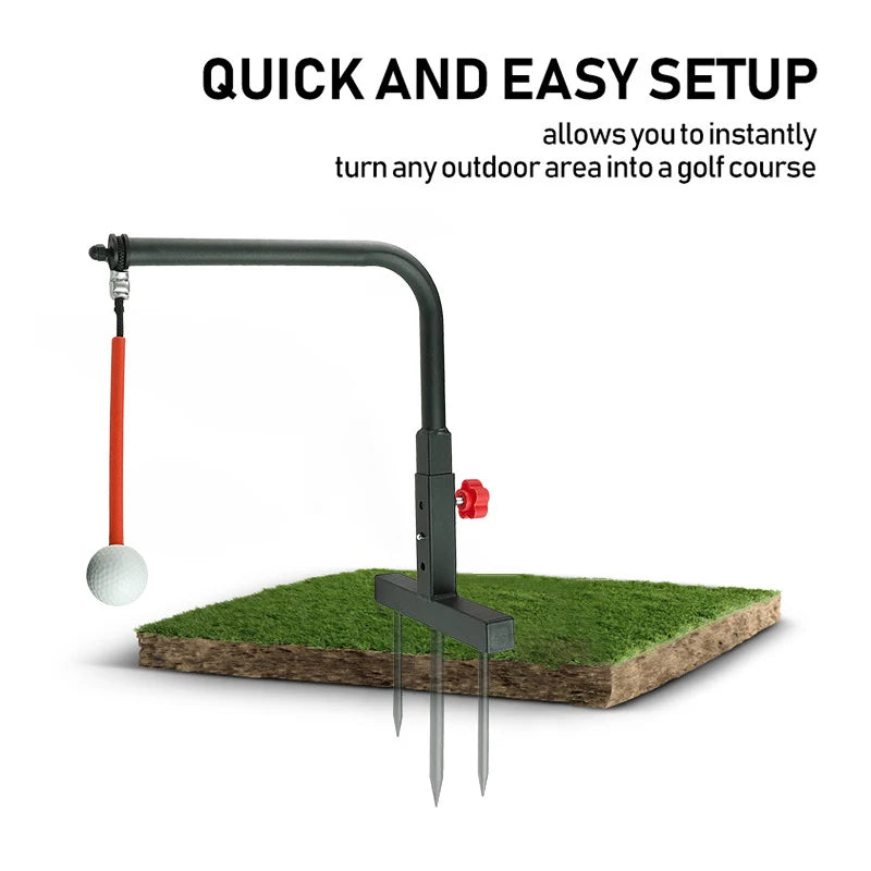 Golf Swing Trainer Adjustable Practice Aid Improve Posture Grip Accuracy