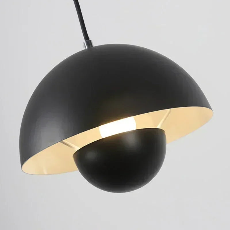 Scandinavian Style Half-Circle Chandelier – Multi-Colour LED Pendant Lighting Fixture 16cm 10215675724115-1