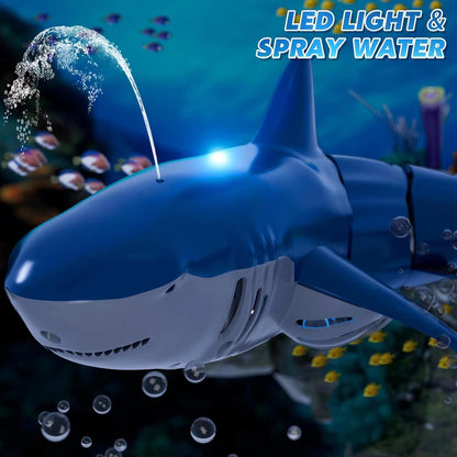 Sharky Remote Controlled Swimming Shark Toy 8561608425818-1