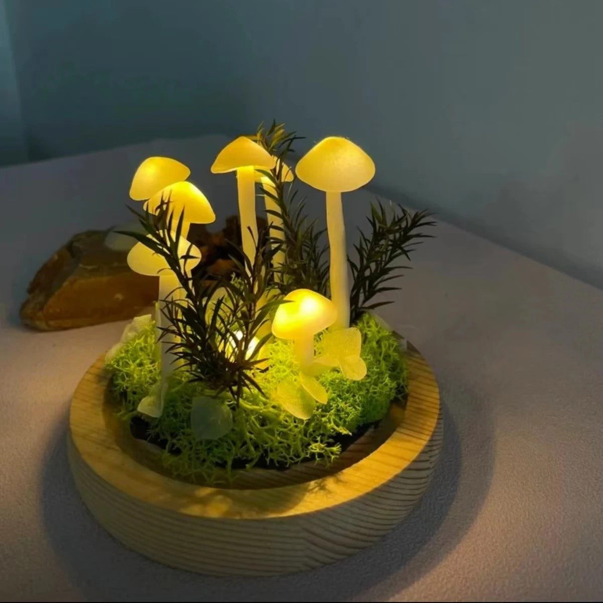Original Night Light-Cute Retro Mushroom Night Light-Gift Light-Mushroom Lamp 8956800499993-1