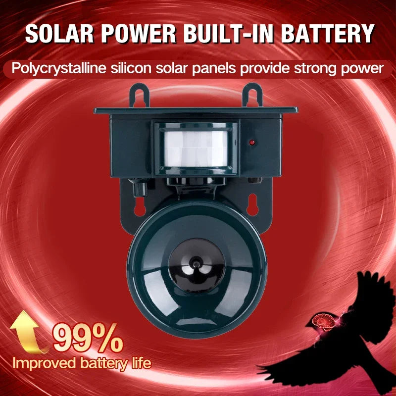 Premium Motion Sensor Bird Repeller And Scarer 15179482562908-1