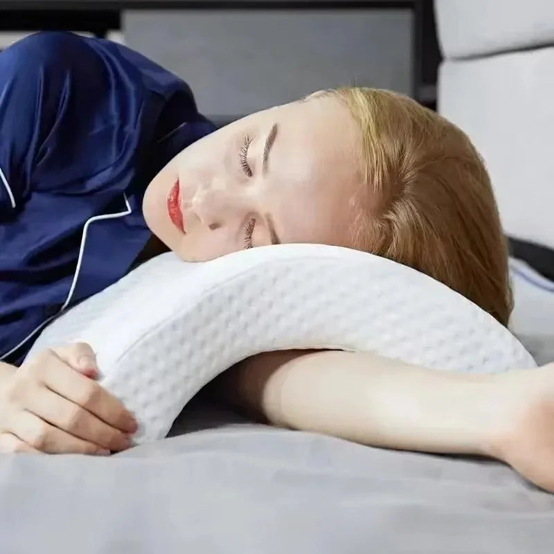 Couples Preferred Memory Pillow - U-shaped Bending Pillow, Slow Rebound Arch Nap 2498529755194-1