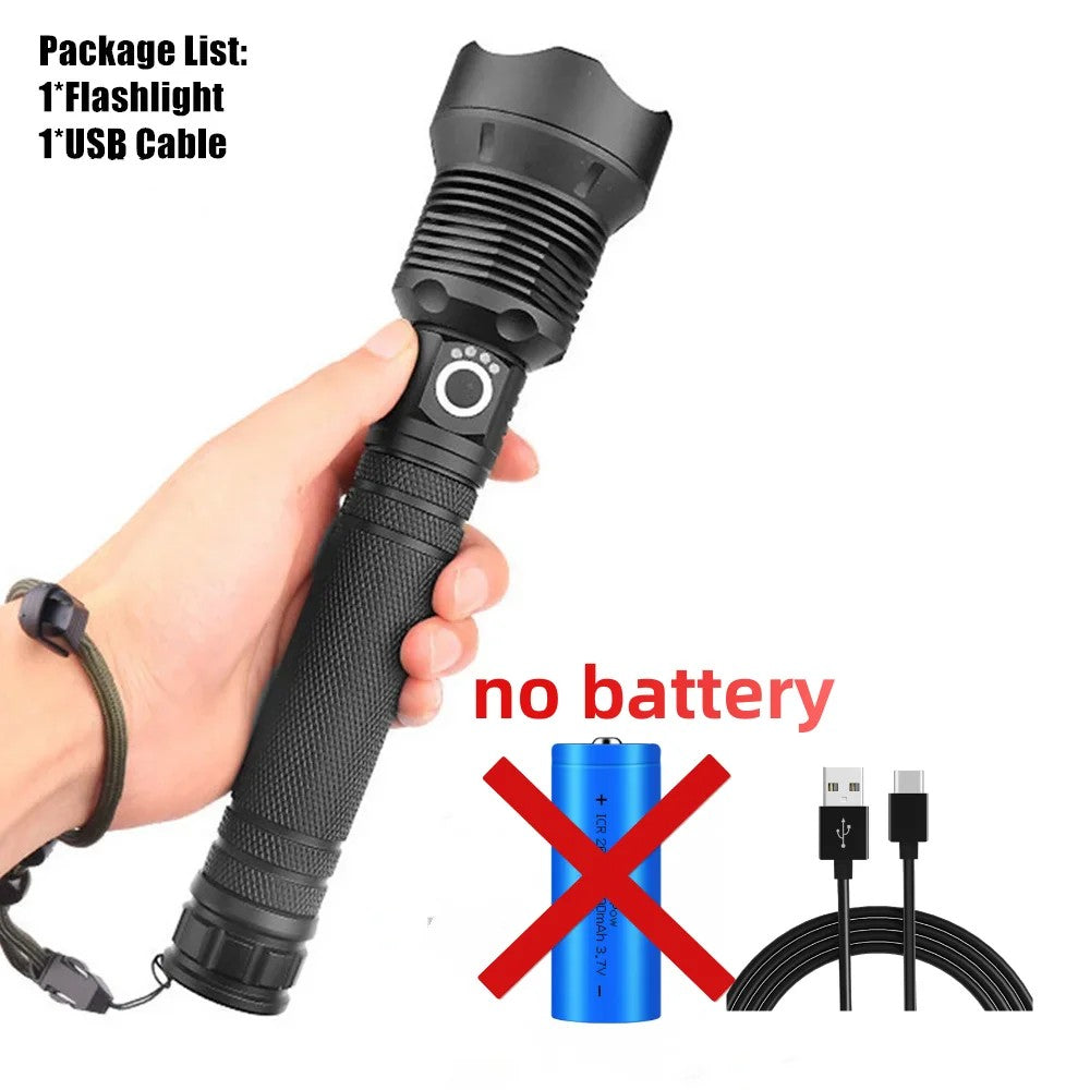 5000 Lumens Xhp70.2 Most Powerful Flashlight Worlds Brightest 93885150-50b
