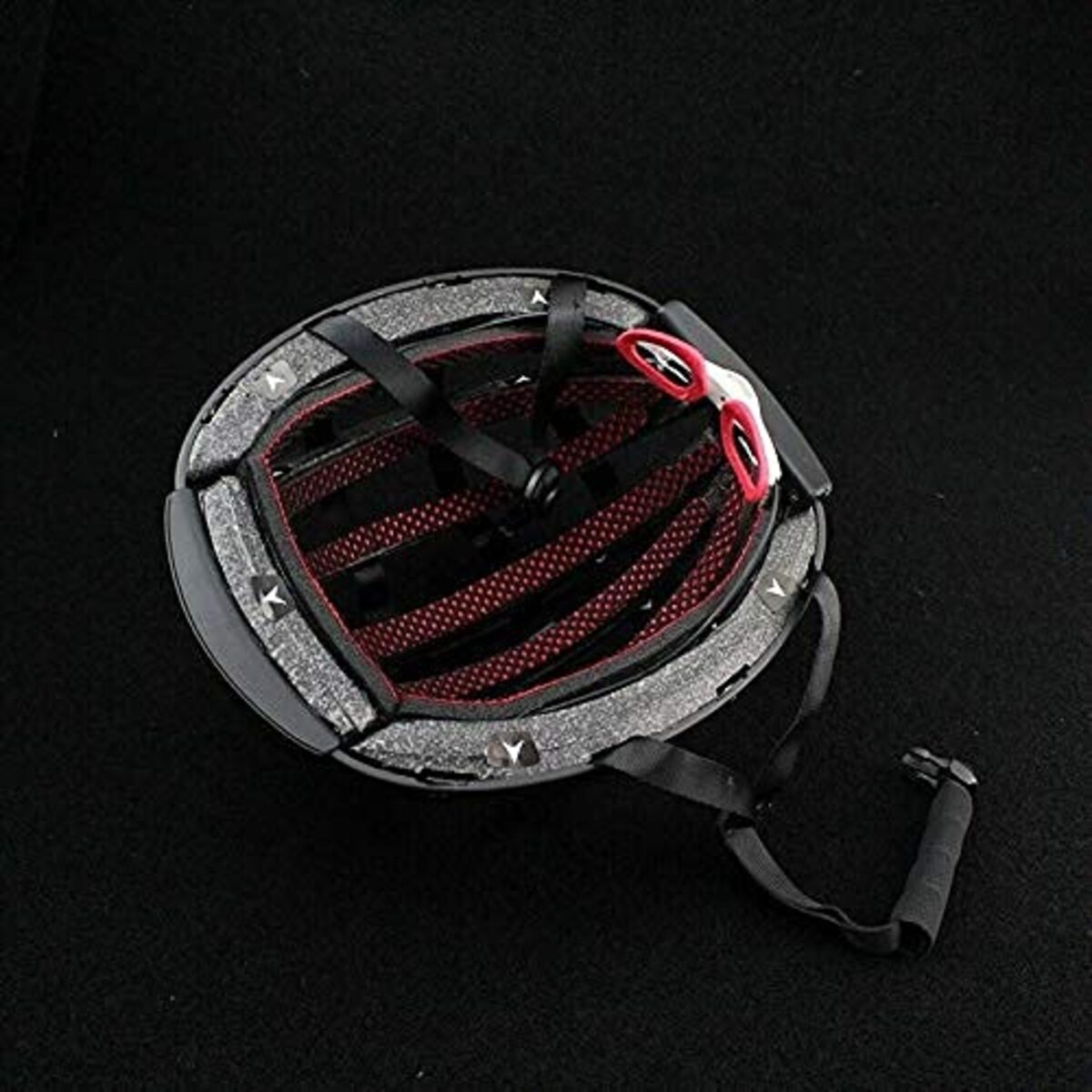 Foldable Road Bicycle Helmet for Adults - Portable and Adjustable Design 32836077011_Black