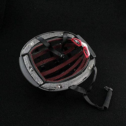 Foldable Road Bicycle Helmet for Adults - Portable and Adjustable Design 32836077011_Black