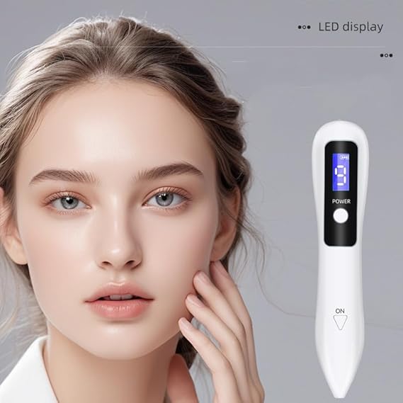 Portable 9-Level Lcd Plasma Pen For Mole, Tattoo And Freckle Removal