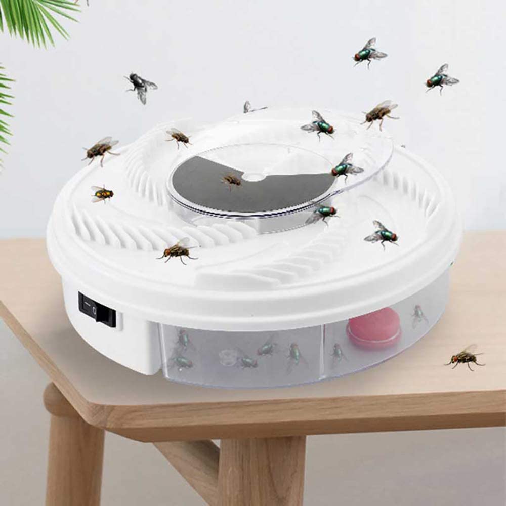 Quiet USB Fly Trap Catches Insects Without Chemicals or Noise 8142335541448-al