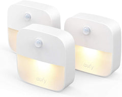 Eufy By Anker, Stick-On Night Light, Warm White Led, Motion Sensor, Bedroom, Bathroom, Kitchen, Hallway, Stairs, Energy Efficient, Compact,