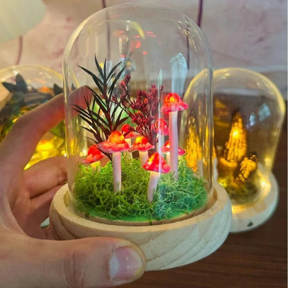 Original Night Light-Cute Retro Mushroom Night Light-Gift Light-Mushroom Lamp 8956800499993-1