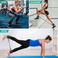 Ankle Resistance Bands Set – Strengthen And Tone Your Legs
