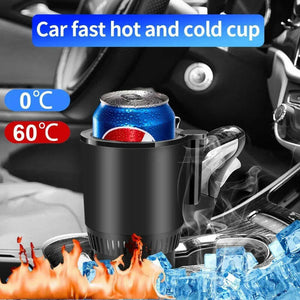 Smart Digital Car Cup Holder – Cooler And Heater In One