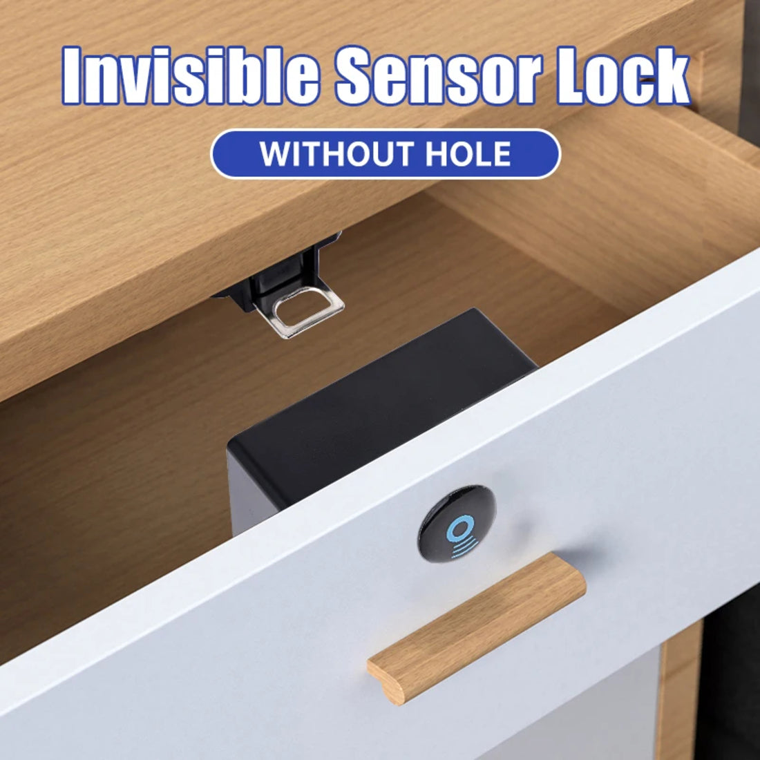 Hidden Magnetic Cabinet Lock for Secure and Seamless Home Protection 15089486528838-1